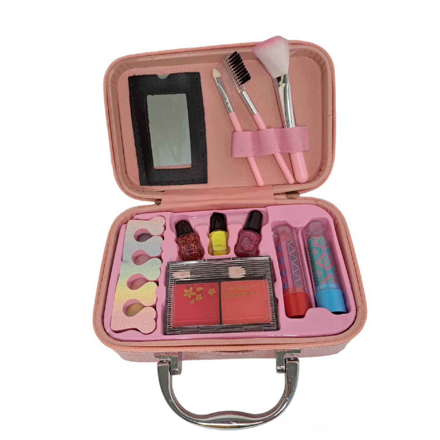 Real Washable Makeup Set Girls Toys Princess Dress up Toy Makeup Kid Makeup Set