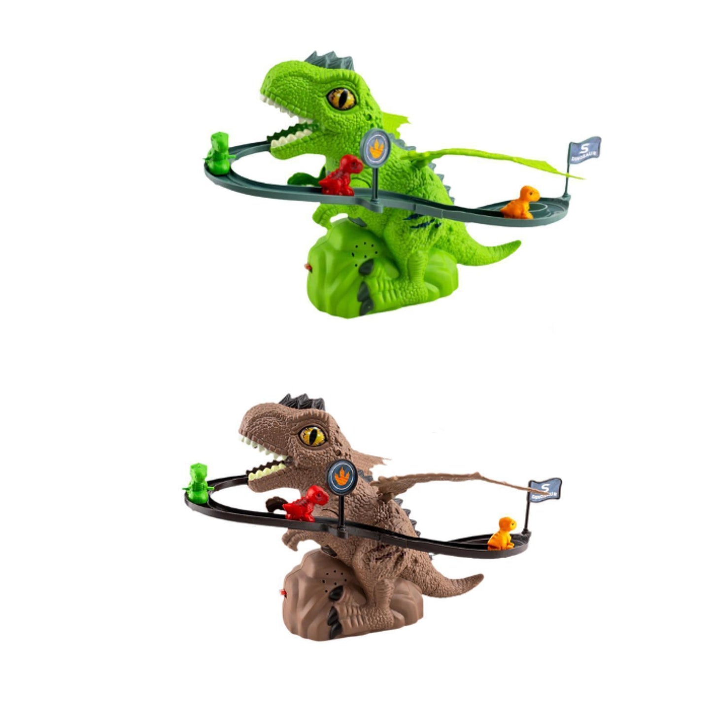Electric Dinosaur Climbing Slide Toy
